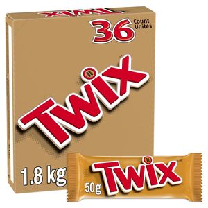 Barres de biscuits au caramel Twix, paquet de 36 de 50 g/1,8 oz - Product Image 3