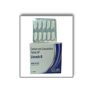 Meilleure vente Livcarb-D comprimés de calcium extrait de plantes pour les soins de santé indiens vente en gros approvisionnement en vrac à bas prix - Product Image 3