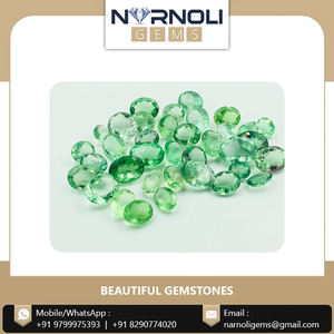 พลอยธรรมชาติต้นฉบับ 100% คุณภาพสูงรูปไข่ดอกไม้เหลี่ยมเพชรพลอยในราคาขายส่ง - Product Image 2