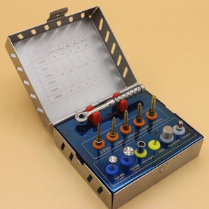 Kit de Instrumentos Quirúrgicos Dentales con Expansor Óseo, Sierra para Elevación de Seno Maxilar, Discos, Implantes, para Tratamientos de Ortodoncia, CE ISO 13485 - Product Image 1