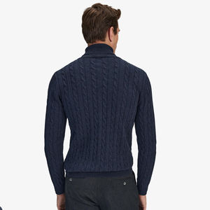 Pull tricoté pour hommes le plus vendu en gros Couleur unie Séchage rapide Respirant Fabriqué en usine Nouveau design - Product Image 2