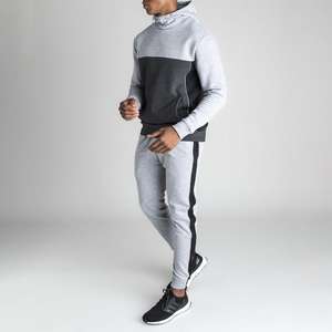 Hot Sale <b>Men's</b> Winter Custom Logo 600 GSM 100% Cotton Blank <b>Pullover</b> Boxy Baggy Hoodie and Tracksuit Sweat suits <b>Men</b> - Product Image 4