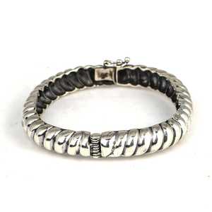 925 Sterling Silver Tennis <b>Bracelet</b> Rhodium Plating Vintage Religious Style 18K Gold <b>Ruby</b> Main Stone Twisted Model Cast Design - Product Image 4