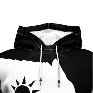 Sudadera con Capucha Sublimada de Alta Calidad, Hecha a Medida, 100% Algodón Ecológico, Cómoda, Transpirable, para Hombre, 350g - Product Image 5