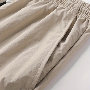 กางเกงวิ่งขาสั้นผ้าฝ้ายระบายอากาศแห้งเร็วสำหรับผู้ชายใส่ในฤดูร้อน6XL ซักได้ป้องกันรอยยับ - Product Image 5