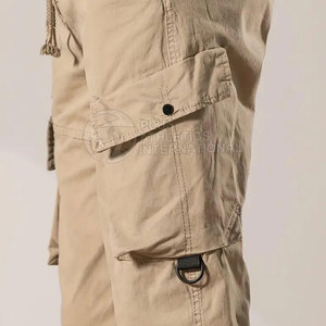 Ropa de calle para hombre, pantalones de Jogger con ajuste cónico y puños elásticos para aspecto urbano, pantalones de calle holgados para hombre - Product Image 6