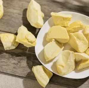 Frozen Durian Chips Snack Do Vietnã/Freeze Durian Snack Para Sobremesa Embalagem Personalizada OEM