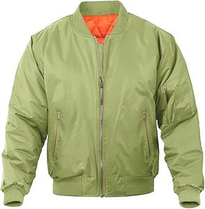 Chaqueta Bomber Personalizada de Primera Calidad, Opciones de Nailon Satinado, Bordado Impreso, Fabricación OEM/ODM, Pedidos al por Mayor, Resistente al Viento - Product Image 5