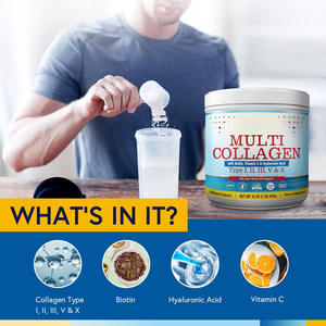 Proteína de Colágeno Múltiple Orgánica en Polvo Clínicamente Probada para Promover la Salud de la Piel, el Cabello, las Articulaciones y la Digestión - Product Image 4