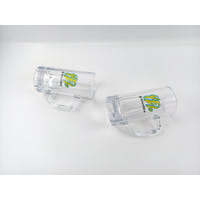 Chope à bière 1000 ml avec couvercle et paille – Vaisselle créative classique en porcelaine, écologique, réutilisable, verre à sublimation - Product Image 3