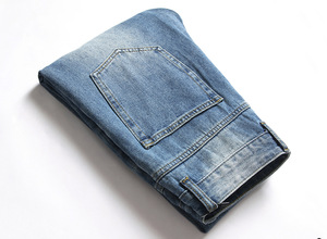 Vente flash, prix bas, jeans slim pour hommes, pantalon, taille plus, jeans slim pour hommes - Product Image 5