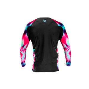 Nueva llegada de alta calidad de los hombres de manga larga Rash Guard multifuncional personalizado impreso compresión deporte estilo MMA de manga corta - Product Image 6