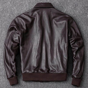 Veste en cuir véritable avec Logo imprimé manteaux chauffants et veste de vêtements chauds - Product Image 2