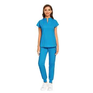 Uniformes de gommage médical femmes gommage infirmière uniforme haut pour l'hôpital Service OEM - Product Image 2