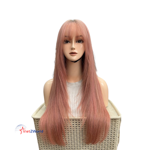 Peluca médica personalizada superior para mujeres Cabello virgen Línea de cabello natural HD Encaje completo Sin pegamento Color personalizable para pacientes con pérdida - Product Image 6