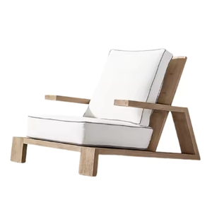 Modern Luxury Garden <b>Sofa</b> Set with Teak <b>Frame</b> and Fabric Eco-friendly Super Comfortable Indoor/Outdoor Use Direct Factory - Product Image 5