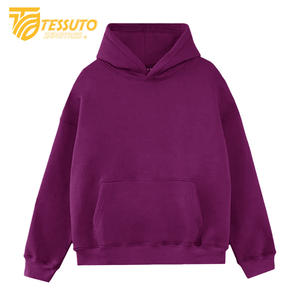 Meilleure qualité impression personnalisée pull à capuche polaire surdimensionné pour hommes 100% coton style Hip Hop avec motif bricolage - Product Image 2