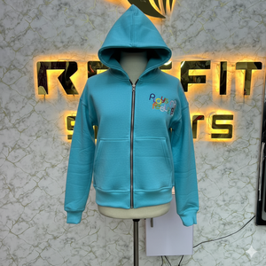 Fresh Material Trending Design Zipper Distressed Hoodie <b>Rhinestone</b> Zip up <b>Jacket</b> Acid Wash Men Fleece Streetwear Hoodie - Product Image 1