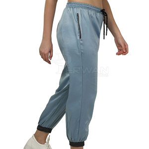 Hot Selling Premium Quality Regular Fit Women's <b>Trousers</b> 100% Cotton Breathable Mid Streetwear <b>Drawstring</b> Closure for Winter - Product Image 4