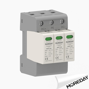 Moreday Thiết Bị Chống Sét 1000V T2 /T1 + T2 Thiết Bị Chống Sét Bảo Vệ Tăng Dòng Xả Điện DC 1000V 20ka 40ka SPD - Product Image 5