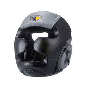 High Quality Genuine Leather Boxing <b>Head</b> Guard MMA <b>Training</b> <b>Head</b> Protector Custom Logo Taekwondo <b>Head</b> Karate Safety Printed - Product Image 2