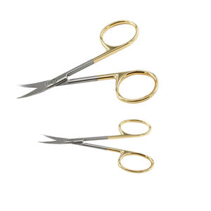 Tijeras oftálmicas de acero inoxidable de grado Médico Quirúrgico Hosanna de alta calidad, juego de fórceps, instrumentos quirúrgicos certificados CE - Product Image 6