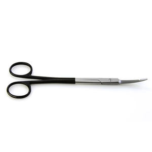 Tijeras Quirúrgicas SEVMEK de Diseño Curvo con Hoja Serrada, de Acero Inoxidable, para Levantamiento Facial Gorney, Uso General en Cirugía, Reutilizables - Product Image 2