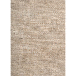 พรมขนสัตว์ถักมือสีเบจและสีน้ำตาล รุ่น AKWL-2041 รูปทรงสี่เหลี่ยมผืนผ้า พรมปูพื้นปอกระเจาสำหรับตกแต่งบ้าน ห้องนั่งเล่น และทางเดิน - Product Image 3