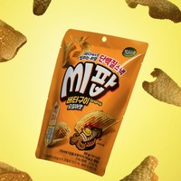Snack Coreano de Surimi, Chips de Proteína de Pescado Tostado, Sabor a Calamar con Mantequilla, Crujiente y Salado, 30g*20 Bolsas, 12 Meses de Caducidad, Bada Namul