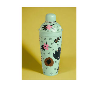 Coctelera de acero inoxidable floral de metal de lujo al por mayor y proveedores en gran oferta - Product Image 4