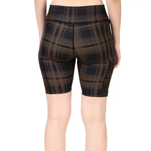 Pantalones cortos deportivos de cintura alta para correr, elásticos, atléticos para entrenamiento y gimnasio, venta al por mayor, pantalones cortos de entrenamiento de compresión para mujer - Product Image 4