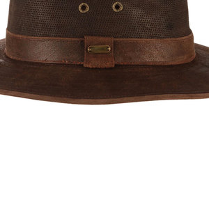 Best Seller High Quality <b>Leather</b> Design <b>Hats</b> for Men Top Trending Outdoor Casual Fashion Customization Available Four Seasons - Product Image 6