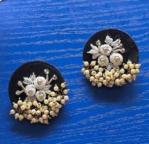 Boucles d'oreilles en forme de crâne, motif crochet, personnalisées, multi-perles, pour femmes, bijoux de fête, au meilleur prix, boucles d'oreilles perlées - Product Image 3