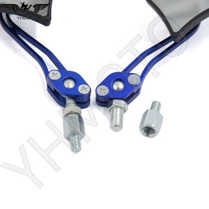 Nuevos pernos de rosca de 8mm, espejo retrovisor de conducción Universal para motocicleta E Bike Scooter, accesorios en caja - Product Image 4