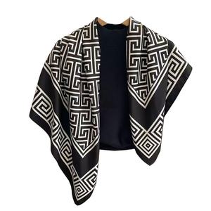 Trendy Cut Fashion Edge Silk Scarf Designed To Stand Out Silk Scarf Your Go To Accessory Silk Scarf Cheap Price Customization - Product Image 4