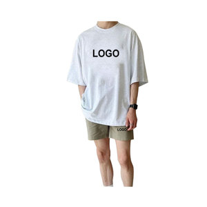 ชุดเสื้อยืดแขนสั้นลำลองสำหรับผู้ชายมาใหม่เสื้อยืดแนวสตรีทสุดอินเทรนด์สำหรับฤดูร้อน - Product Image 6