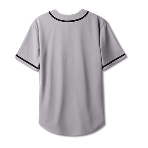 Maillot de baseball pour homme en tissu respirant, antibactérien, à séchage rapide, anti-UV, impression personnalisée, 100% autre matière, vente en gros - Product Image 5