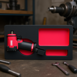 Módulo de Espuma Bicolor con Llave de Impacto para Llaves Eléctricas, Producto USAG - Product Image 3