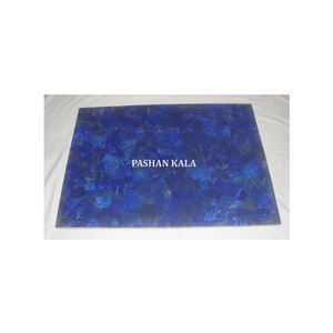 Pierre naturelle indienne de lapis Lazuli, carrelage mural et de sol en marbre pour la maison, le bureau et les hôtels, article décoratif à vendre - Product Image 1