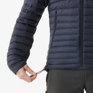 Blouson matelassé en toile personnalisé OEM pour hommes avec logo sur mesure, séchage rapide et respirant, style urbain, vente en gros - Product Image 5