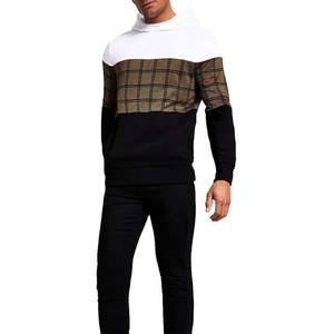 Sudaderas con capucha de alta calidad para hombre con diseño de logotipo personalizado OEM Color de contraste 100% algodón básico ropa de hombre sudaderas con capucha sudaderas 2025 - Product Image 4