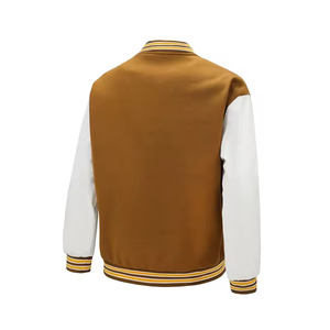 Venta al por mayor Chaquetas Lettermen Jacket Men Custom Button Letter Chaqueta informal para hombre - Product Image 4