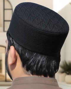 Casquette islamique respirante pour homme avec lignes de couture nettes, tissu imperméable, heures de prière, sports de plein air, décontracté, quotidien, réglable - Product Image 3