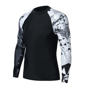 Rash Guard MMA Rash guard personnalisé Entièrement Sublimation Rash Guards BJJ de haute qualité - Product Image 1