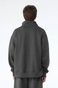 Sudadera con Capucha y Cremallera, Estilo Nuevo, Holgada, con Hombros Caídos, Tejido de Forro Polar Cálido y Duradero para Invierno - Product Image 3