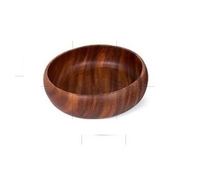 High Quality Hotel Acacia <b>Olive</b> Shape Dough Wooden <b>Bowl</b> Serving Salad <b>Wood</b> <b>Bowls</b> - Product Image 4