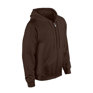 Meilleurs sweats à capuche zippés Sweat à capuche personnalisé en molleton de coton Sweats à capuche zippés surdimensionnés pour hommes - Product Image 5