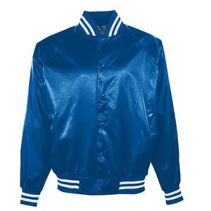 แจ็กเก็ตทีมโรงเรียนแบบกำหนดโลโก้ได้เองเสื้อโค้ทปลาปักเป้าระบายอากาศได้ปักลายสไตล์เลตเทอร์แมนสำหรับเบสบอลบาสเก็ตบอลฤดูหนาวใหม่ - Product Image 4