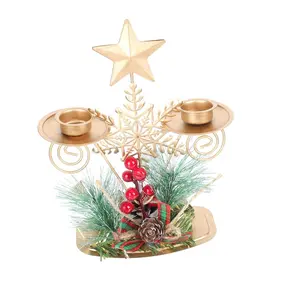 Top-notch quality Elegant Design Fashionable Metal Candlestick Tea Light Snowflake Shape Available At Cheapest Price