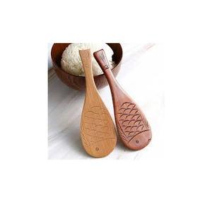 Cuillère en bois de haute qualité pour la forme de poisson de couverts et cuillère à riz en bois faite à la main la plus vendue au prix de gros - Product Image 4